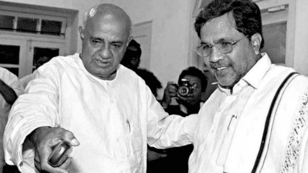 ಗುರು ಶಿಷ್ಯರ ಮಾತಿನ ಮಲ್ಲಯುದ್ದ: ಸೈಲೆಂಟ್ ಆಗಿ ಮುಸಿಮುಸಿ ನಗುತ್ತಿರುವ ಬಿಜೆಪಿ