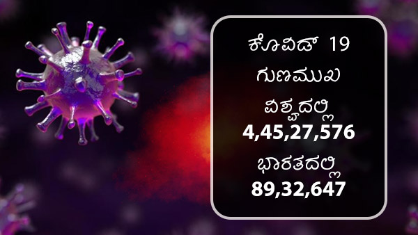 ವಿಶ್ವದೆಲ್ಲೆಡೆ ಕೊವಿಡ್ 19 ಪ್ರಕರಣಗಳು