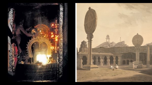 ಅರ್ಧ ಮಂಟಪವನ್ನು ಪ್ರವೇಶ ಮಾಡಿ, ಗರ್ಭಗೃಹಕ್ಕೆ ಪ್ರವೇಶ