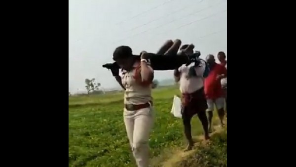 ತಾವೇ ಶವ ಹೊತ್ತ ಮಹಿಳಾ ಎಸ್ ಐ