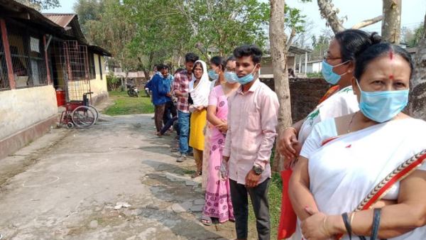Photos: ಅಸ್ಸಾಂ ವಿಧಾನಸಭೆ ಚುನಾವಣೆ 2021 : ಇಂದು ಮೊದಲ ಹಂತದ ಮತದಾನ