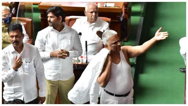 ಶಾಸಕರು ಅಂಗಿ ಬಿಚ್ಚಿದ್ದಕ್ಕೆ ಕಾರಣ ಕೊಟ್ಟ ಡಿಕೆಶಿ