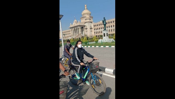 Bengaluru: Heritage Cycle Riding as part of Richard Sankey Birthday And World Water Day Bengaluru: Heritage Cycle Riding as part of Richard Sankey Birthday And World Water Day