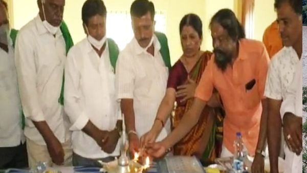 Ramanagara: Farmers Protest On Foot To Bengaluru For Mekedatu Dam Project Ramanagara: Farmers Protest On Foot To Bengaluru For Mekedatu Dam Project