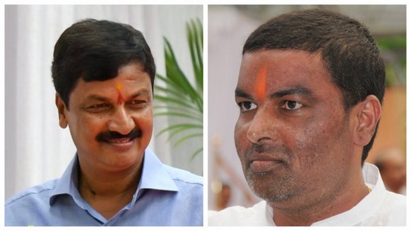 ರಮೇಶ್ ಜಾರಕಿಹೊಳಿ ಮತ್ತು ಅವರ ಸಹೋದರ ಬಾಲಚಂದ್ರ ಜಾರಕಿಹೊಳಿ