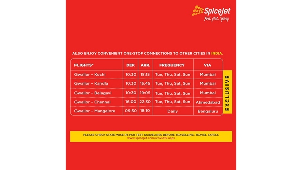 SpiceJet Announces 16 New Flights From August. Check Full Schedule and Other Details SpiceJet Announces 16 New Flights From August. Check Full Schedule and Other Details