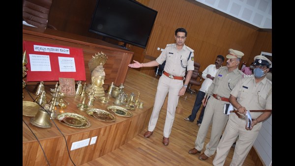 Ramanagara Police Break Up 6 Temple Robbery Case Ramanagara Police Break Up 6 Temple Robbery Case