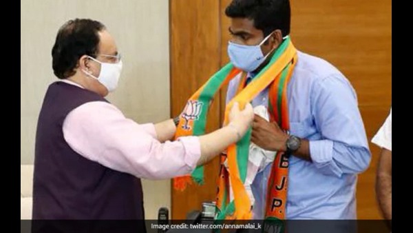 ಬೆಂಗಳೂರು ದಕ್ಷಿಣ ಡಿಸಿಪಿ ಸೇರಿ ಹಲವು ಹುದ್ದೆಯಲ್ಲಿದ್ದ ಅಣ್ಣಾಮಲೈ ರಾಜೀನಾಮೆ ನೀಡಿ, ರಾಜಕೀಯಕ್ಕೆ