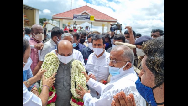 ಮುಖ್ಯಮಂತ್ರಿ ಬಸವರಾಜ ಬೊಮ್ಮಾಯಿಯವರು ಮೈಸೂರು ಜಿಲ್ಲಾ ಪ್ರವಾಸದಲ್ಲಿ