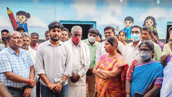 ಶಾಲೆಗೆ ಭೇಟಿ ನೀಡಿದ ಶಾಸಕಿ