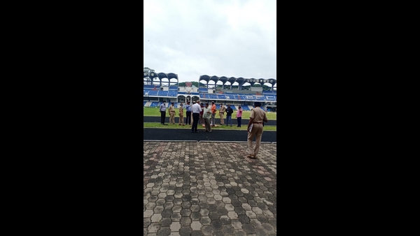 Public allowed to pay their last respects to Puneeth Rajkumar at Kanteerava Stadium Public allowed to pay their last respects to Puneeth Rajkumar at Kanteerava Stadium