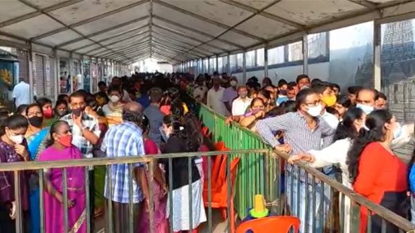 Hassan: Hasanamba Temple Opens For Public After 2 Years; Here Is The Darshan Timings Hassan: Hasanamba Temple Opens For Public After 2 Years; Here Is The Darshan Timings
