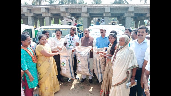 Start a clean India instead of saying Hi, Hello: Minister Narayana Gowda Start a clean India instead of saying Hi, Hello: Minister Narayana Gowda