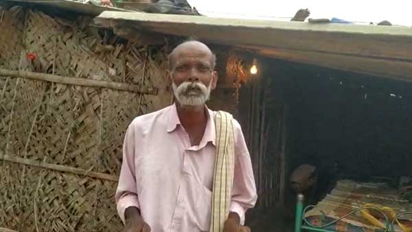 ದಾಸಣ್ಣನ ಮಾಳಿಗೆ ಗ್ರಾಮದ ಬಡ ಕೂಲಿ ಕಾರ್ಮಿಕ ಅಂಜಿನಪ್ಪ