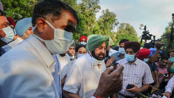 ಪಂಜಾಬ್ ಮುಖ್ಯಮಂತ್ರಿ ಸ್ಥಾನಕ್ಕೆ ರಾಜೀನಾಮೆ ಘೋಷಿಸಿದ ಅಮರಿಂದರ್ ಸಿಂಗ್