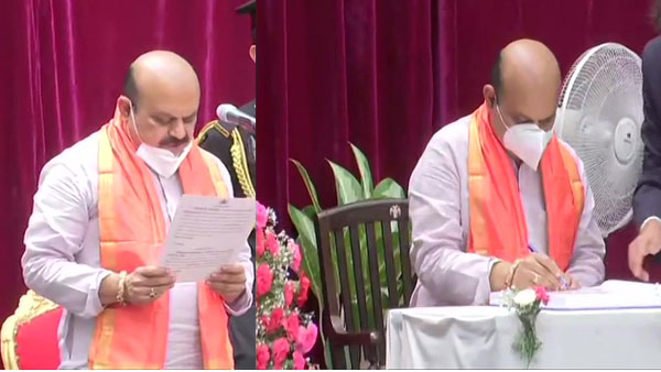 ಬಸವರಾಜ ಬೊಮ್ಮಾಯಿ ಪ್ರಮಾಣ ವಚನ