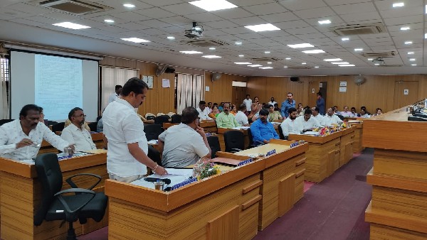 Presentation of Davanagere City Corporation Budget 2022-23; More Emphasis On Degitalization Presentation of Davanagere City Corporation Budget 2022-23; More Emphasis On Degitalization