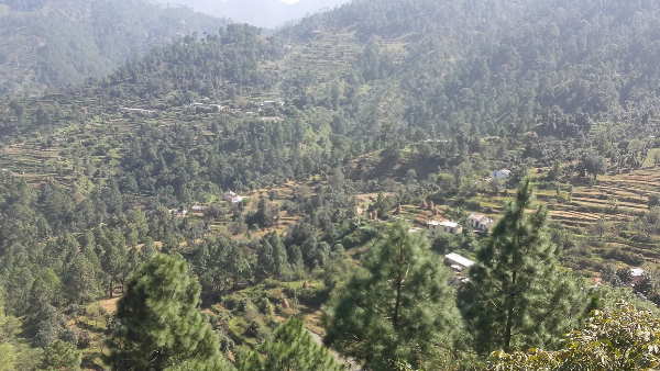 ಉತ್ತರಾಖಂಡದ ಕೌಸಾನಿ ರಮಣಿಯ ನೋಟ