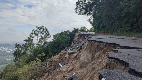 Landslide Anxiety in chamundi hills Landslide Anxiety in chamundi hills