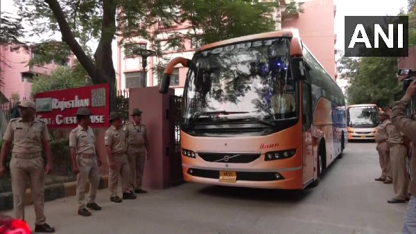 Rajya Sabha Election Haryana Congress MLAs Leaves Delhi Rajya Sabha Election Haryana Congress MLAs Leaves Delhi