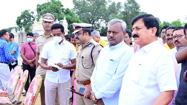 Yoga Day Event Final Rehearsal In Mysuru City Yoga Day Event Final Rehearsal In Mysuru City