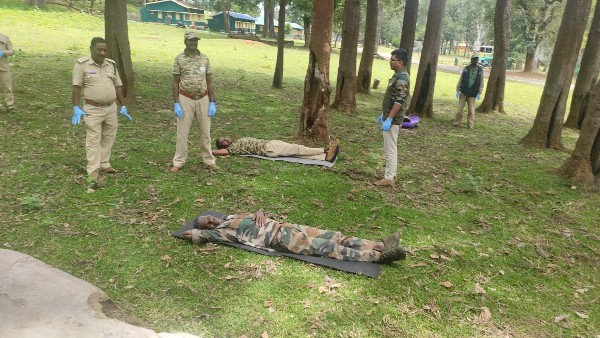 Special Training for Forest Officials to Survive when stuck in Jungle Special Training for Forest Officials to Survive when stuck in Jungle