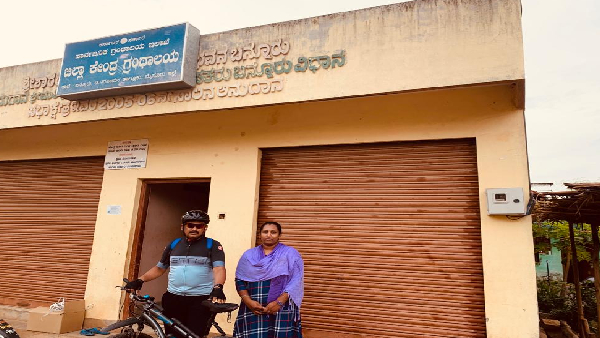 ಜಿಲ್ಲೆಯಾದ್ಯಂತ ಸೈಕಲ್ನಲ್ಲಿ ಸಂಚಾರ