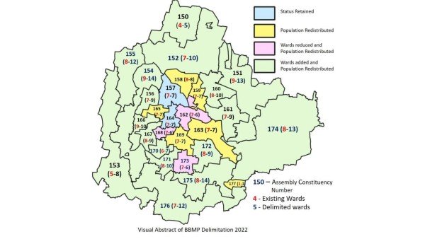 New 243 Ward of BBMP authorized by Karnataka Govt New 243 Ward of BBMP authorized by Karnataka Govt