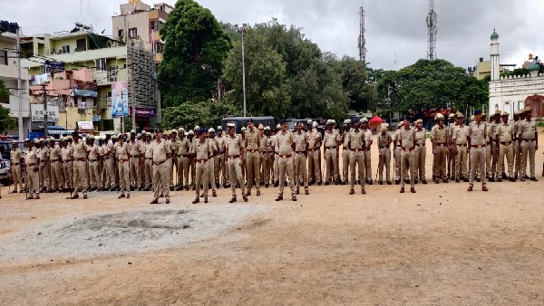 High police security across Bengaluru Ahead Of August 15th Independence day High police security across Bengaluru Ahead Of August 15th Independence day