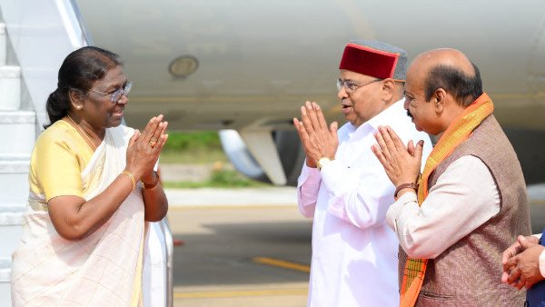 ಮೈಸೂರಿಗೆ ಆಗಮಿಸಿದ ರಾಷ್ಟ್ರಪತಿ ದ್ರೌಪದಿ ಮುರ್ಮು