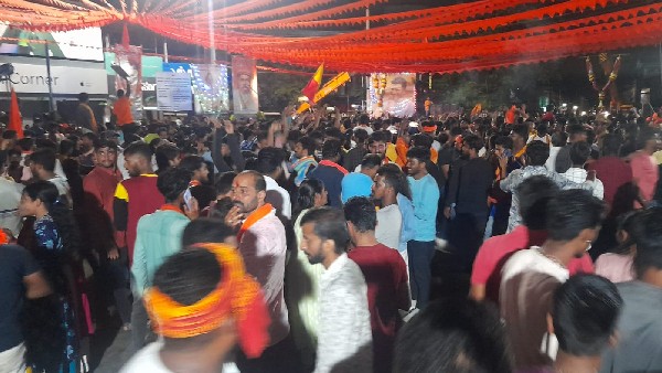 ಕುವೆಂಪು ರಸ್ತೆಯಲ್ಲಿಯೂ ಸಂಭ್ರಮ
