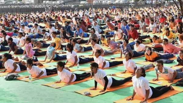 Yoga Will Be Made Compulsory for school students in Uttar Pradesh Yoga Will Be Made Compulsory for school students in Uttar Pradesh