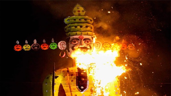 ರಾವಣ, ಮೇಘನಾದ್ ಮತ್ತು ಕುಂಭಕರಣನ ದಹನವಿಲ್ಲ