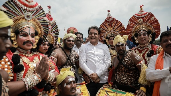 108 ಅಡಿ ಪ್ರತಿಮೆ ಸೃಷ್ಟಿಸಿದ ಶಿಲ್ಪಿ ರಾಮ್ ಸುತರ್
