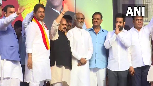 Karnataka Ratna Award Rajinikanth Jr. NTR Remembers Puneeth Raj Kumar Karnataka Ratna Award Rajinikanth Jr. NTR Remembers Puneeth Raj Kumar