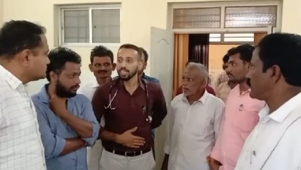 Honnali: Arundi village 80 people fell ill after consuming food in cradle program Honnali: Arundi village 80 people fell ill after consuming food in cradle program