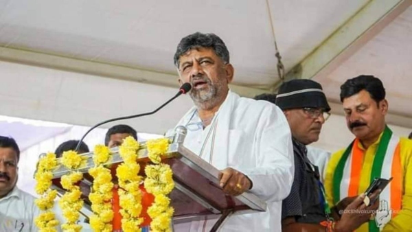 ಕಾಂಗ್ರೆಸ್‌ನಲ್ಲಿ ಯಾರಾದರೂ ಭ್ರಷ್ಟಾಚಾರ ಮಾಡಿ ರಾಜೀನಾಮೆ ನೀಡಿದ್ದಾರಾ..?-ಡಿಕೆ ಶಿವಕುಮಾರ್
