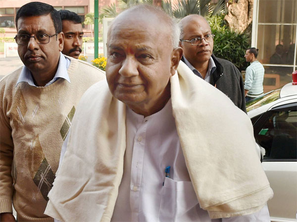 ಜೆಡಿಎಸ್ ಅಭ್ಯರ್ಥಿ ಸುಧಾಕರ್ ಲಾಲ್ ಪರ ದೇವೇಗೌಡ ಪ್ರಚಾರ