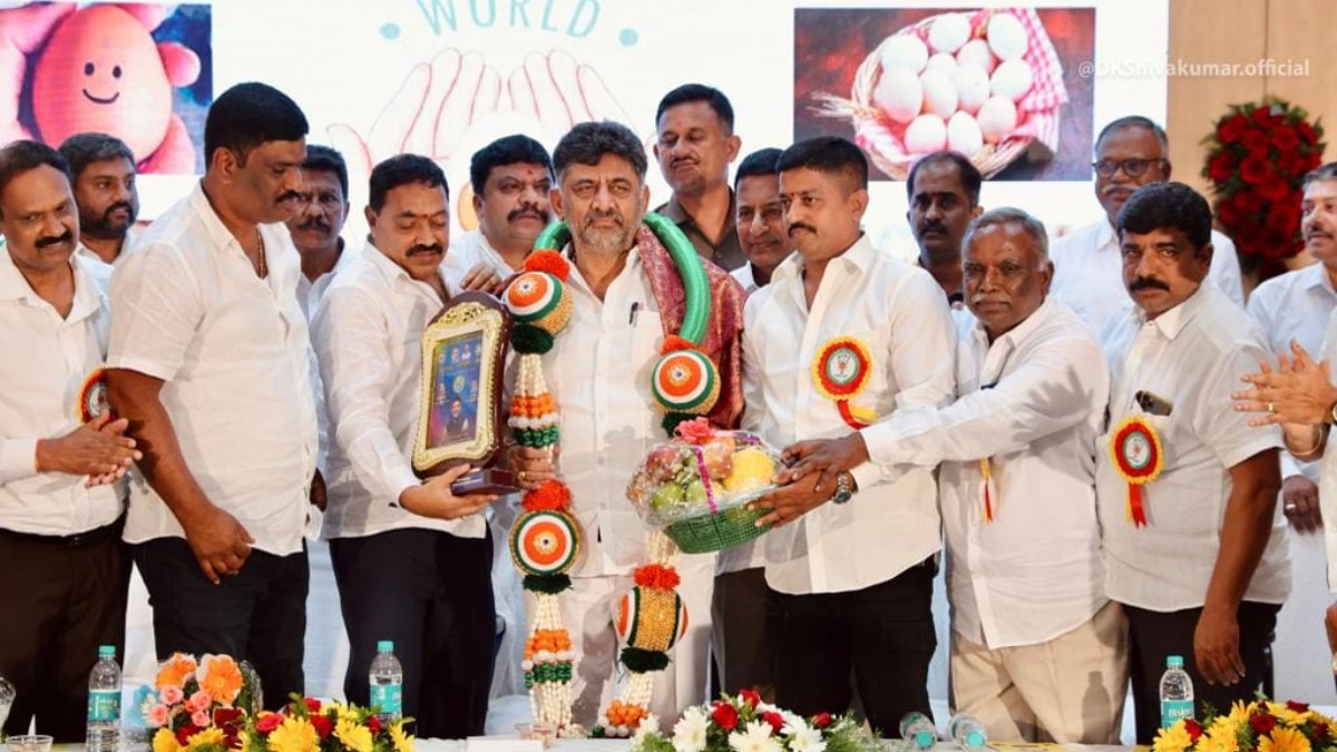 ನಾನು ಸಸ್ಯಾಹಾರಿ, ಮಾಂಸ ತಿನ್ನುವುದನ್ನು ಬಿಟ್ಟಿದ್ದೇನೆ ಡಿ.ಕೆ.ಶಿವಕುಮಾರ್ DCM