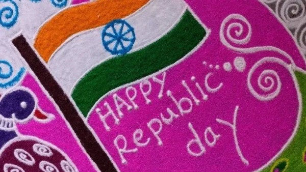 Republic Day Rangoli: ಗಣರಾಜ್ಯೋತ್ಸವಕ್ಕೆ ಮನೆ ಅಂಗಳದ ಅಂದ ಹೆಚ್ಚಿಸುವ ರಂಗು ರಂಗಿನ ರಂಗೋಲಿ