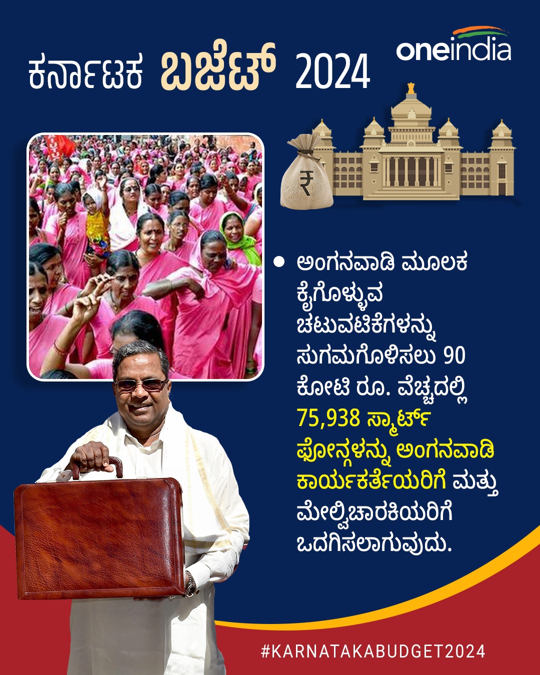 ಅಂಗನವಾಡಿ ಕಾರ್ಯಕರ್ತೆಯರಿಗೆ ಸ್ಮಾರ್ಟ್‌ ಫೋನ್‌