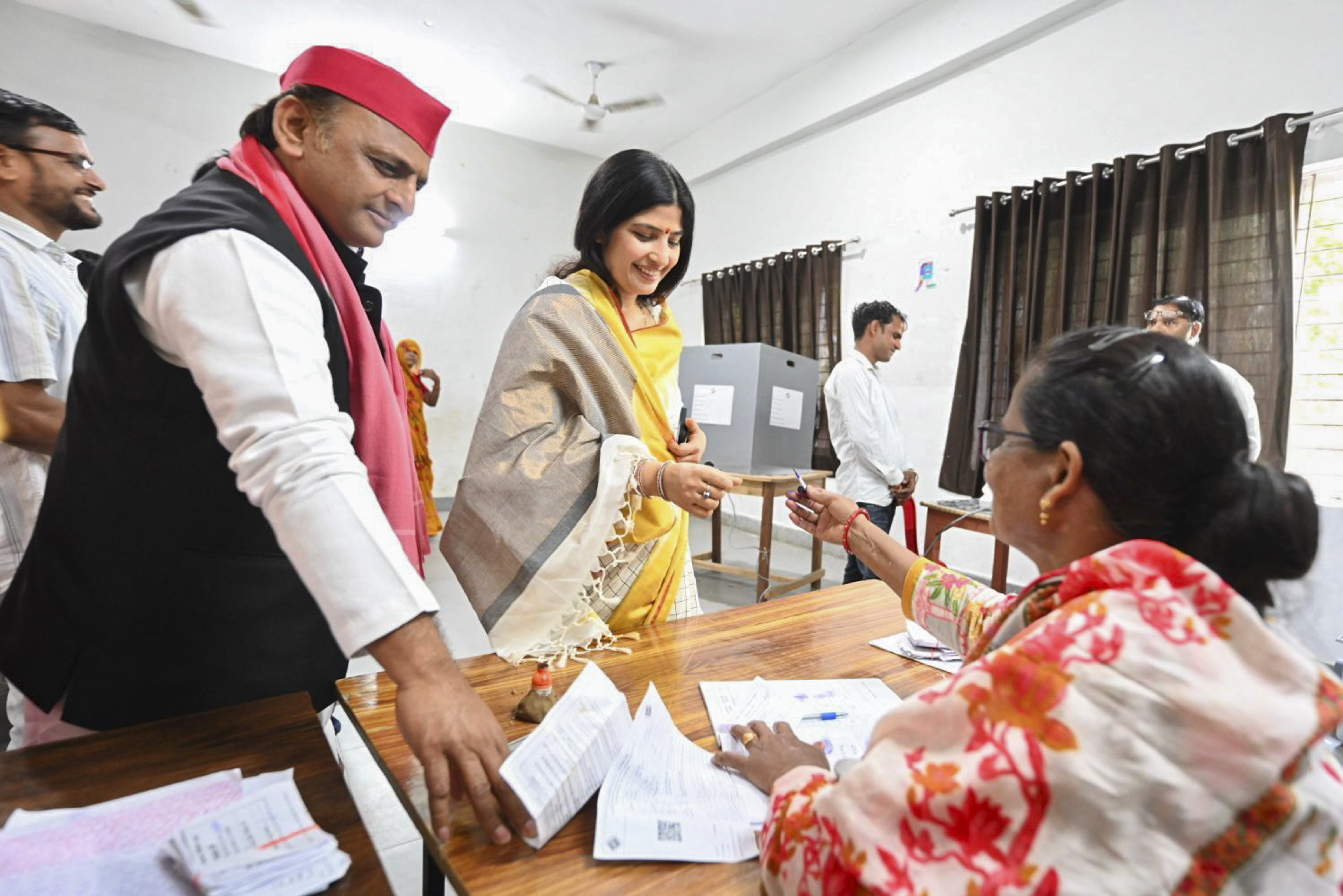 अखिलेश यादव ने लोकसभा चुनाव में हिस्सा लिया