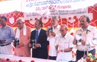 Prof. K.S. Nisar Ahmeds SaRasokthigala Sangathi released in Bangalore on Sep. 12th 2004.