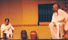 Kalidasa and another Character in AshAd ka Ek din