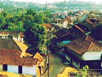 Scotland of East: A birds eye view of madikeri town Pic Courtesey: kodagu.org