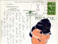 People Communicate through postcards with Bellary Police