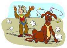 Tie - To get literally tied-up?