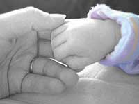 A warm touch and guidance...