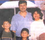 Phaneesh with his Family