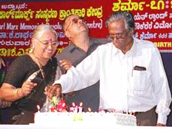 Inaugural Function of K.S. Sharma 71, Felicitation function in Dharwar